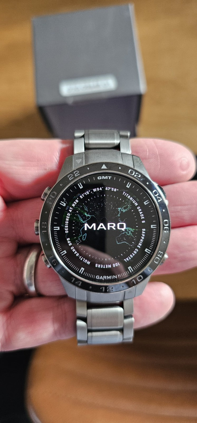 Garmin Marq Aviator Gen 2 Men's Titanium Watch 010-02648-01