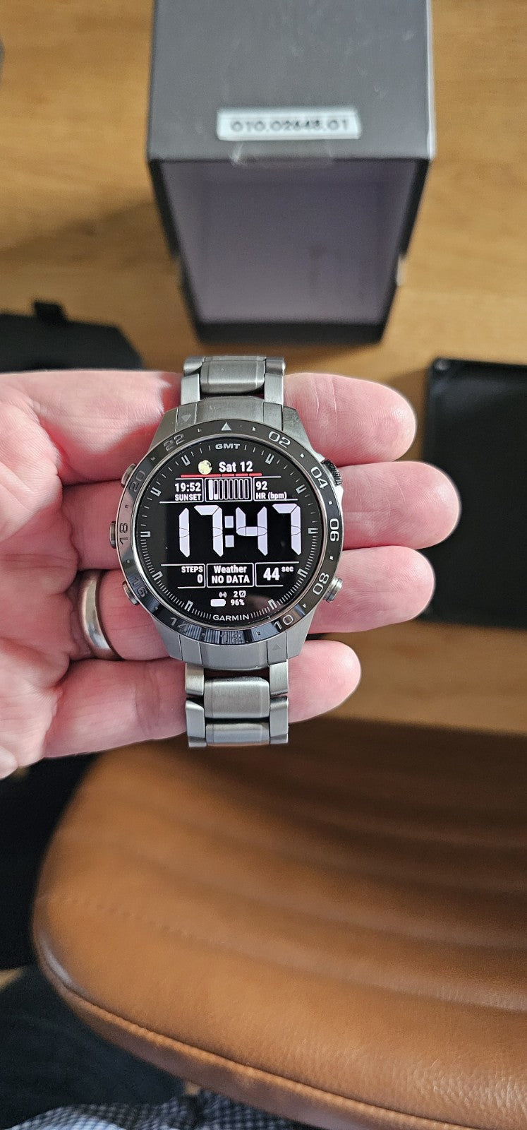 Garmin Marq Aviator Gen 2 Men's Titanium Watch 010-02648-01