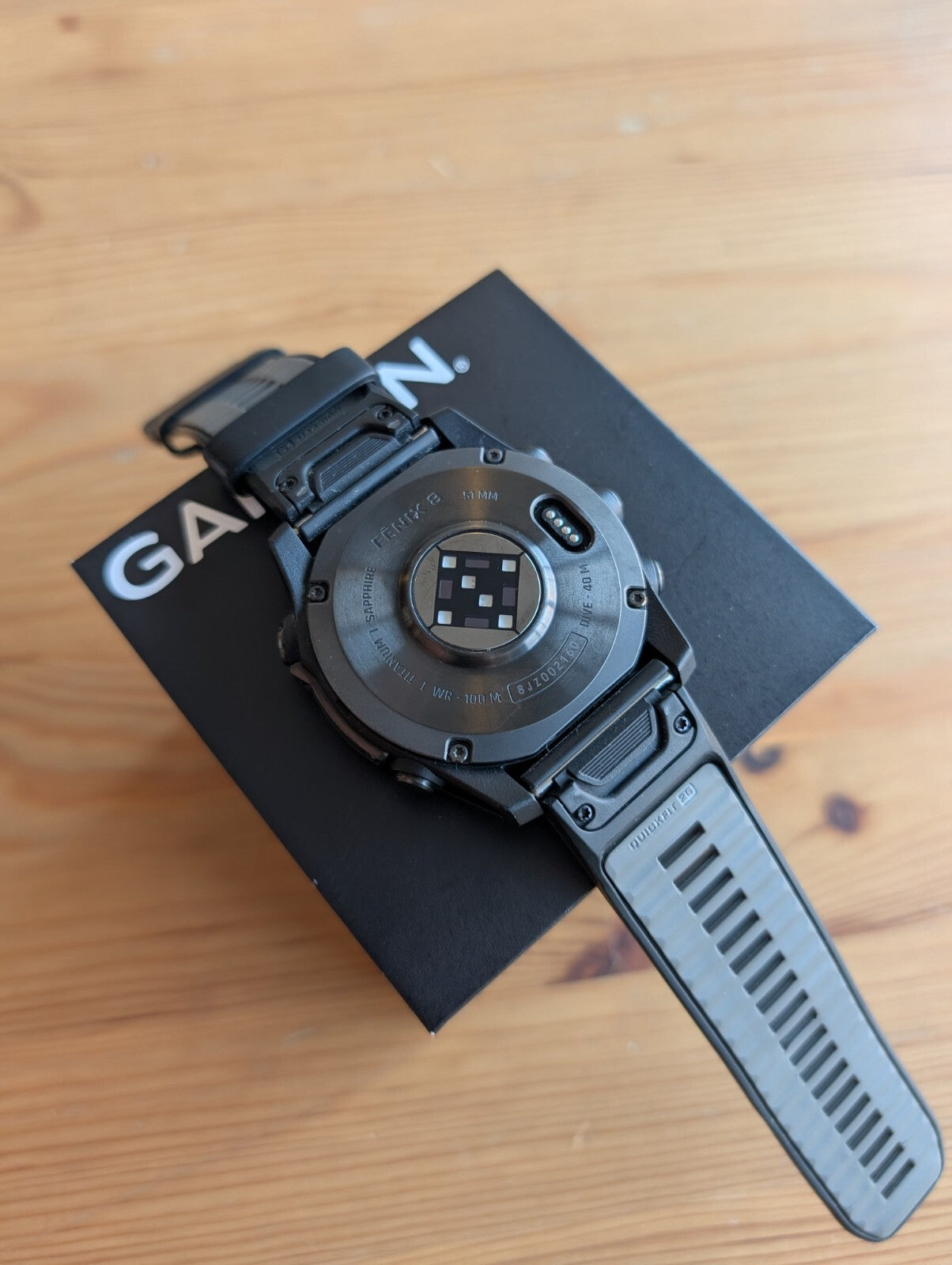 Garmin Fenix 8 51mm Amoled Sapphire Watch - Excellent Condition
