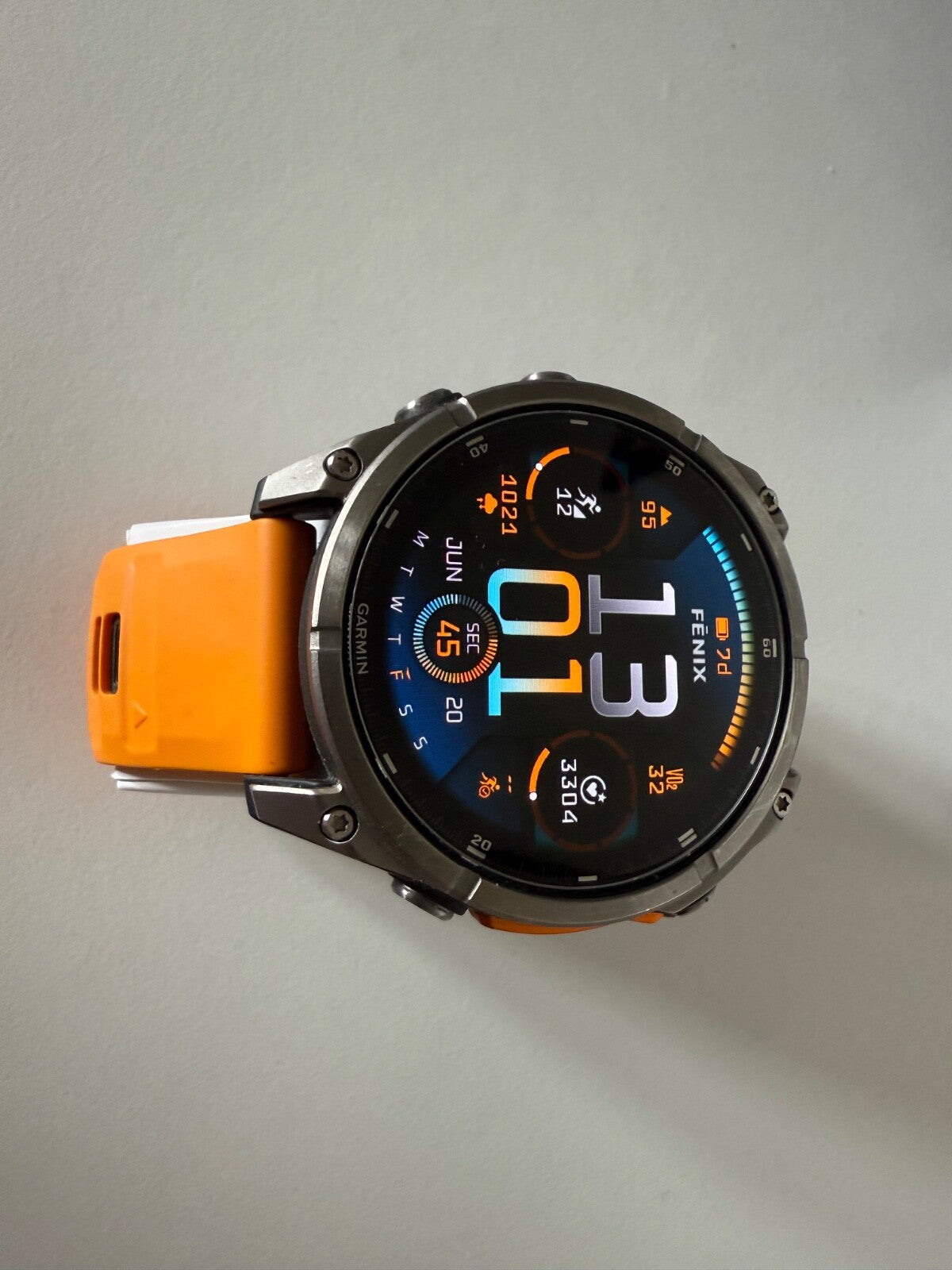 Garmin Fenix 8 47mm AMOLED SAPPHIRE orange
