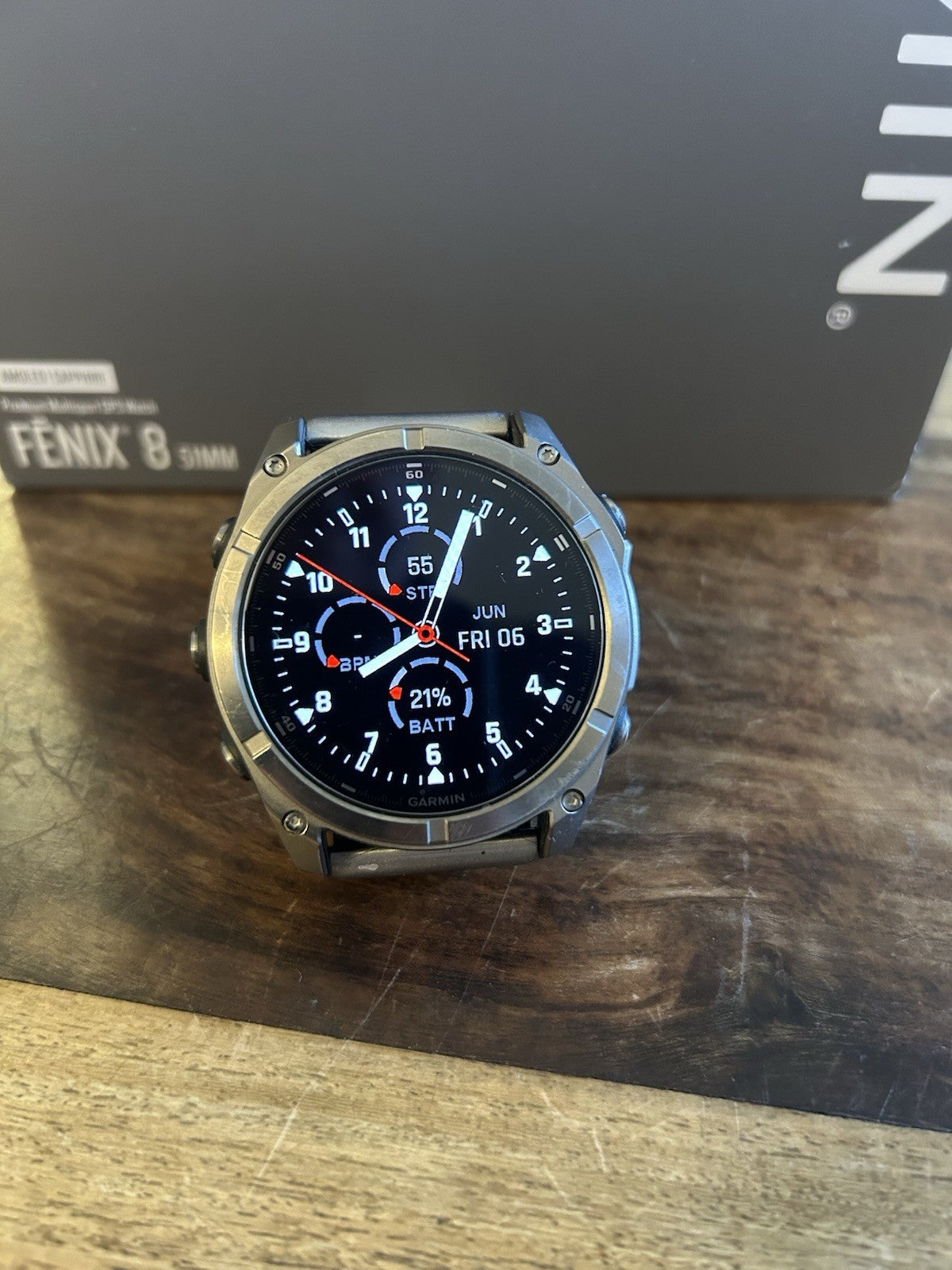 Garmin Fenix 8 AMOLED Sapphire Edition 51mm GPS Smartwatch