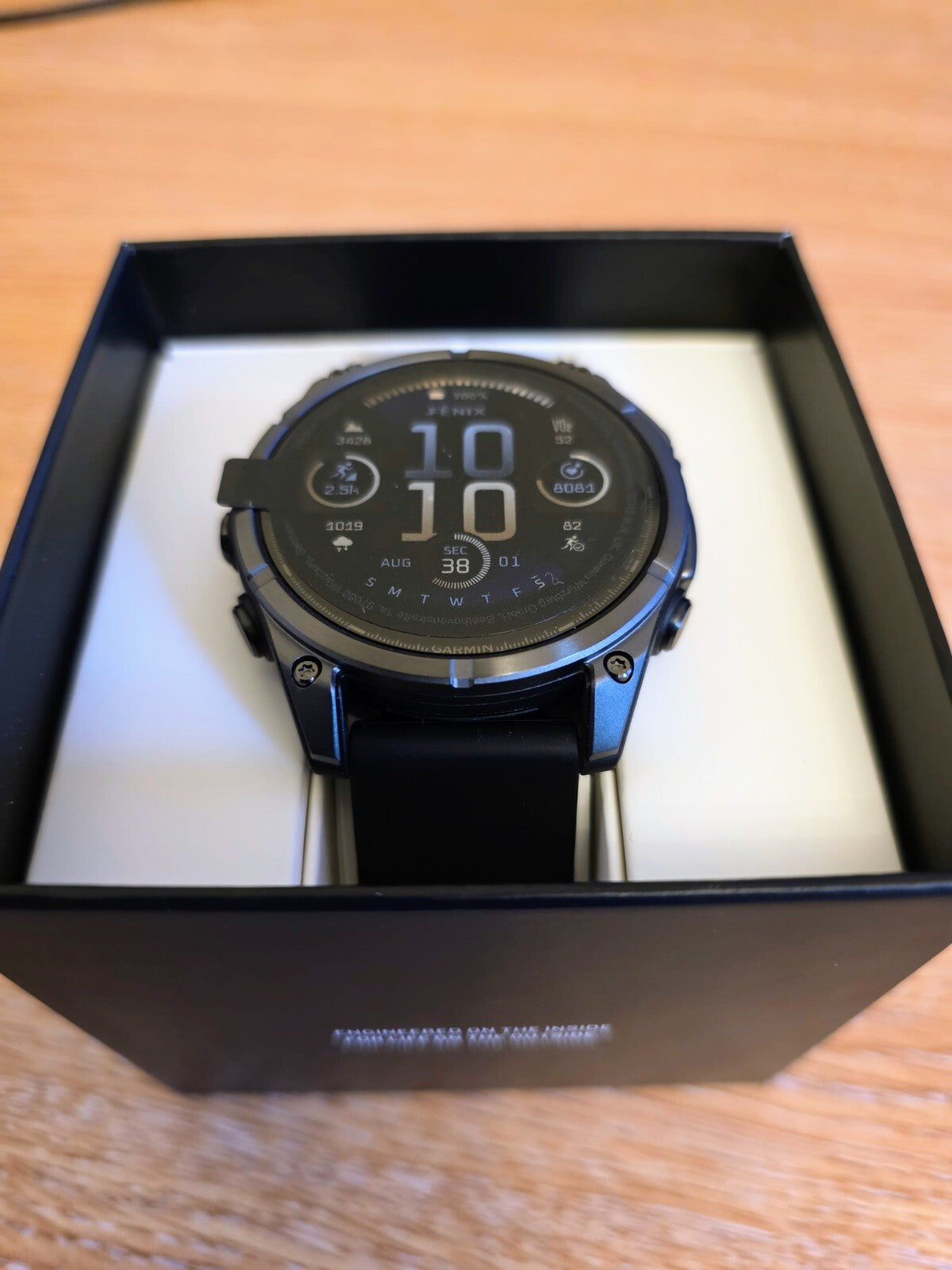 Garmin Fenix 8 AMOLED Sapphire premium multisport GPS watch 47mm 010-02904-21