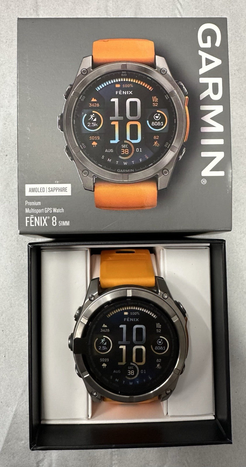 garmin fenix 8 51mm amoled